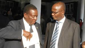 Old allies ... Mnangagwa and Moyo